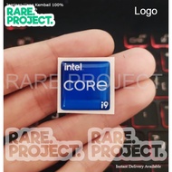 INTEL CORE i9 GEN 11 STICKERS FLEXIBLE RAISED STICKERS PC STICKERS PROCESSOR STICKERS