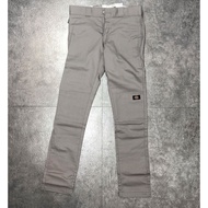 [FAITHFUL] Dickies WP811 Skinny PANTS [WP811] Narrow Work PANTS Long PANTS Light Gray