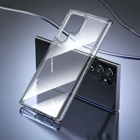 Ultrathin Clear Phone Case for Samsung Galaxy S23 FE Plus Ultra Soft Silicon Transparent Cover Samsu