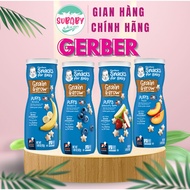 [DATE January 6] American Gerber Weaning Cakes for Babies 8m+ Banana, Apple Strawberry, Peach, Vietn
