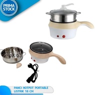 ELECTRIC POT LISTIK PORTABLE HOT POT STEAM COOKER 18 CM 1.5 LITER TF