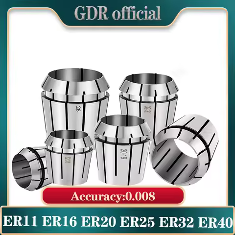 ER11 ER16 ER20 ER25 ER32 ER40 ER collet clamping tool collets drill chuck milling tool milling cutte