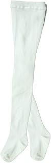 NM10001 Baby & Kids Cotton Blend Tights, 29.5 inches (75 cm), White, Made in Japan, white, 75
