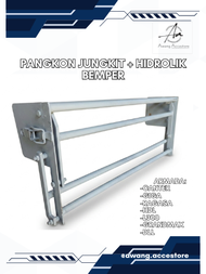 Pangkon Hidrolik Cincingan bemper Depan Truk model kancingan +hidrolis