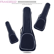 FRANCESCO Thicker Ukulele Bag For Musical Gifts Durable Soft Backpack Carrying Case Shoulder Bag Mini Guitarra Bag Ukulele Handbag Strings Instrument Parts Tenor Ukulele Case