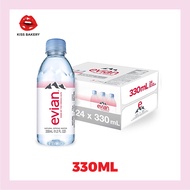 Evian Natural Mineral Water 330ml x 24btls