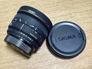 Sigma 8mm F4 EX DG Circular Fishey 球型 全週 魚眼 自動對焦 Nikon F 卡口
