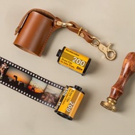 spedear客製化復古菲林膠捲記憶相冊 皮革鑰匙扣版