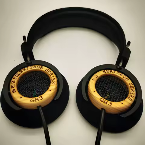 Geekyaudio Dreams GH3 Wooden HIFI Monitor Headphones Studio Stage Stereo Bass Audiophile Earphones f