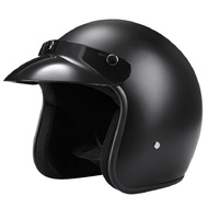 Motorcycle Helmet 34 Half Scooter Vintage Helmet Open Face Retro Casco Moto Capacete Vespa Downhill 