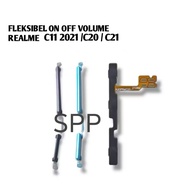 TOMBOL Flexible on off volume button realme C11 2021 /realme C20 Original C21/ 1 set replacement pow