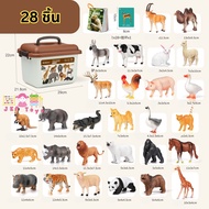 Todds & Kids Toys by JKP Toys โมเดลสัตว์ ไซส์จัมโบ้ สัตว์ฟาร์ม ของเล่นเสริมพัฒนาการ โมเดลสัตว์ยาง ขอ