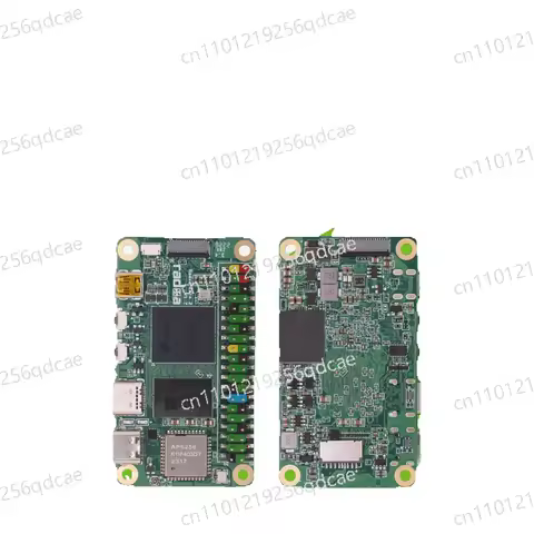 Radxa Zero 2 Pro Amlogic A311d 6-core Cpu Sbc, Gpu, Npu, Wifi 5 & Bt 5 And Onboard Emmc, Single Boar