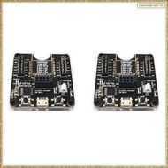 [K O G X] 2X ESP8266 Test Rack Module Programmer Support ESP-01 01S 12 -C3-12F Multi-Function Portab
