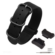 Zulu Nylon Strap Stainless Steel Buckle Watch Strap, Suitable for GW-DW5600/DW-6900, GW-M5610/GW-500