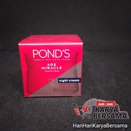 POND'S PONDS AGE MIRACLE YOUTHFUL GLOW NIGHT CREAM JAR 10GR
