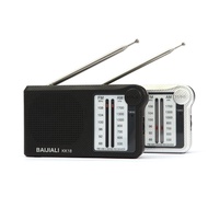Radio Full Band Built-in Speaker Compact Outdoor Portable Rope HandlePortable AM FM Radio
