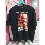 Indonesian president t-shirt 2 vintage art