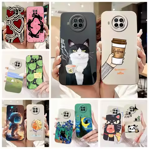 For Xiaomi Mi 10T Lite 5G Case New Fashion Candy Painted Cover Full Protection Phone Cases For Xiaom