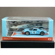 GT40 MK. 1 P/1075 No.9 John Wyer Automotive Gulf Oil 1969 Le Mans 24 Hours Winner Scale 1:64 Brand F
