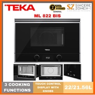 TEKA ML 822 BIS Built-in Microwave with Ceramic Base + Grill
