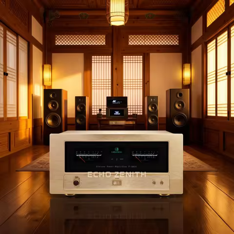 Reference Accuphase P-5000 Fully Balanced Power Amplifier Hi-Fi High Power Amplifier VU Meter Home A