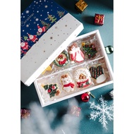 Christmas Gift Box 【100% Readystock】with personalized greeting card 圣诞礼物 雪花圣诞礼盒