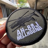 AH-88J HELLHOUND Embroidered Patches