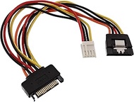 InLine 29691 SATA Power Adapter Cable SATA Female to SATA Male + 8.89 cm (3.5 Inch) Male