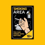 Hiasan Dinding No Smoking Area Pajangan  No Smoking Area