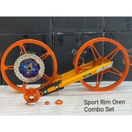 Sport Rim Combo Set- Orange FG510(Y15zr/LC5s/125z/RS150)