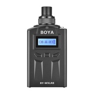 BOYA BY-WXLR8 Plug-on Transmitter with LCD Display for BY-WM8 BY-WM6 Wireless Lavalier   Microphone