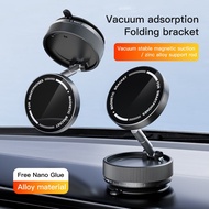 K10A 360° Adjustable Vacuum Magnetic Suction Cup Phone Mount Hands-Free Magnetic Cell Phone Holder f