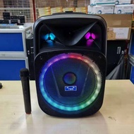 0GZ-W1312 TWS Wireless Bluetooth Portable Trolley Speaker / 12 Inch Super Bass / Wireless Microphone