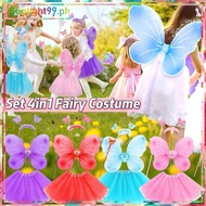 Set Butterfly Costume For Kids,Fairy Costume For Kids,Cartoon Character Costume,Fairy Wings For Kids