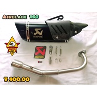 HONDA AIRBLADE 150 AKRAPOVIC M1 FULL EXHAUST SYSTEM