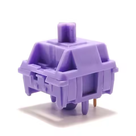 Sillyworks HMX Hyacinth V2U Switch Purple 45g HMX Linear Mechanical Keyboard Switches Custom HiFi So