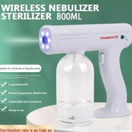 Nano Spray Gun Disinfectant Fogging Sterilizer Portable Wireless - 800ML