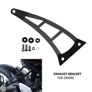 RT Aluminum Motorcycle Exhaust Pipe Bracket Accessories Support refit Fit For KAWASAKI Z900RS Z 900R