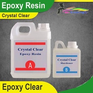 Epoxy Resin Bening Crystal Clear Epoxy Resin Table Top Epoxy Meja Kayu15Kg