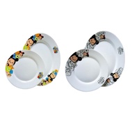 Tsum Tsum Opal and round plate Set 2 pcs
