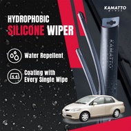 Kamatto Wiper Honda City GD8 (2003-2008) Hydrophobic Silicone Water Repelling Coating