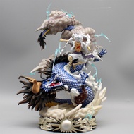 หุ่นฟิกเกอร์ ZFEIO ลูฟี่ปะทะ Kaidou ฟิกเกอร์อนิเมะหนึ่งชิ้น24ซม. Luffy Gear 5รูปปั้น Nika Luffy Figu