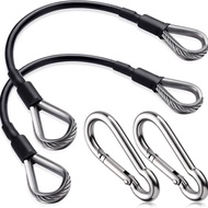 2PCS Gym Cable Extension,Replacement Cable Machine Accessories,Cable Pulley Attachments for Gym -Thi