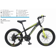Sepeda Gunung MTB VELION -  ATLANTIS 20"   fork suspensi dan operan UNTUK ANAK 9 -14 TAHUN