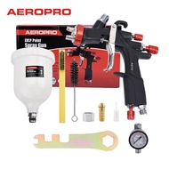 AEROPRO Professional R500 A610 LVLP Spray Gun Car Painting Airbrush With Regulator For Cars Paint Sp