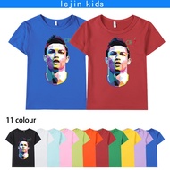 Baju Tshirt Budak Lelaki Style Korea Tshirt Baby Boy Tops Ronaldo Football Stars Children Clothing F
