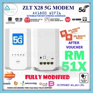 ZLT X28 5G NSA/SA AX1800 WIFI6 UNLOCK/MODIFIED WIFI AX