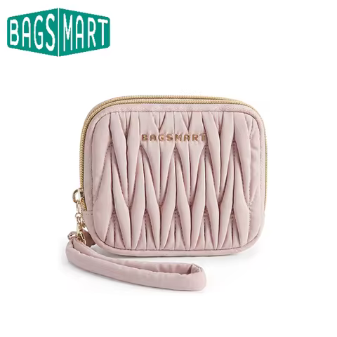 BAGSMART Women Wallet Portable Mini Coin Purse Versatile Credit Card Holder Multiple Cards Slots Org
