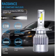 C6 Original Headlight COD LED H1 H3 H4 H7 H11 9005 9006- 2pcs